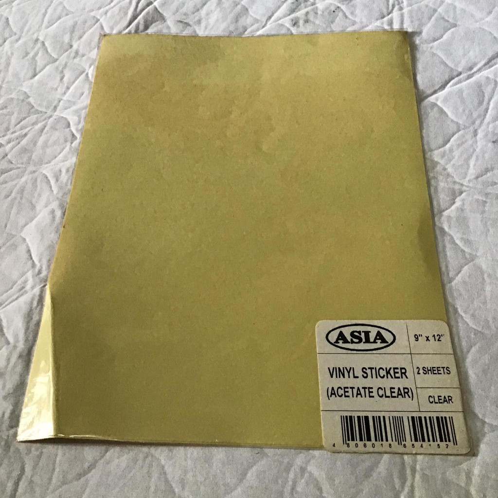 ONHAND!! Vinyl Sticker (Acetate Clear) 3 for 50pesos! Read the