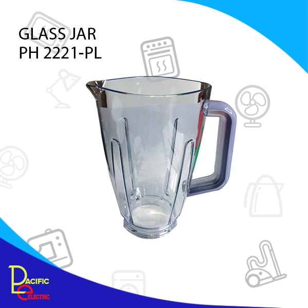 Philips BLENDER Glass PH 2221 1500ML Plastic GLAS BLENDER Fruit BLENDER
