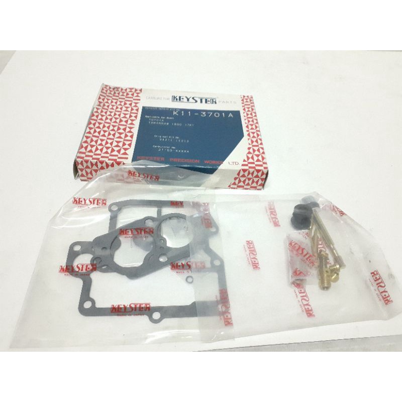 KEYSTER CARBURETOR KIT TOYOTA TAMARAW 7K Shopee Philippines