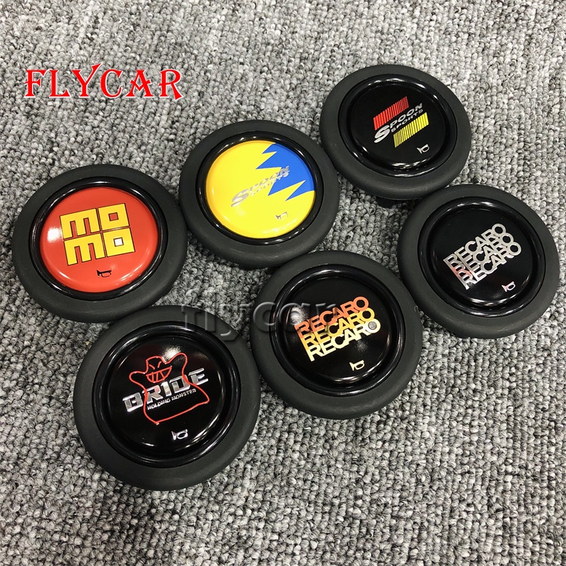 MOMO BRIDE RECARO SPOON SPOSTS UNIVERSAL STEERING WHEEL HORN BUTTON