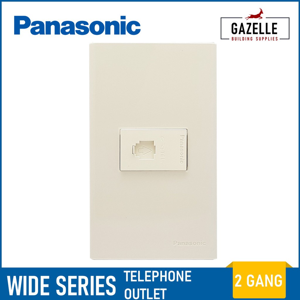 Panasonic Wide Series Cable, Telephone, & LAN Outlets CAT5E CAT6 Shopee Philippines