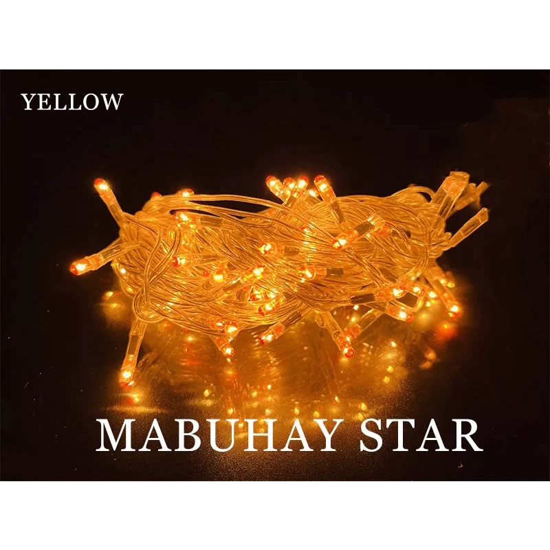 80 LED MABUHAY STAR CHRISTMAS RICE LIGHT Shopee Philippines