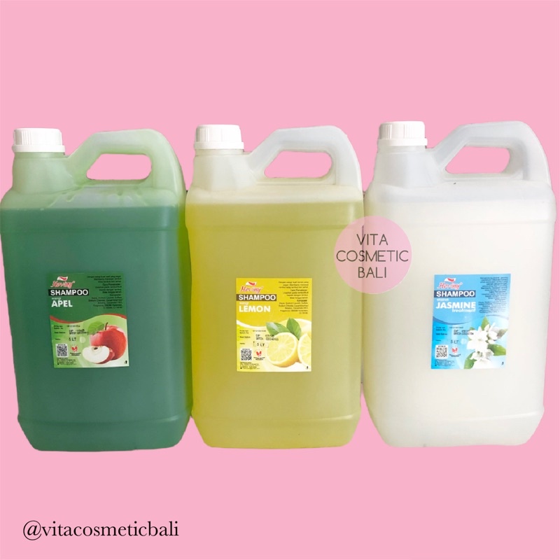 SAMPO Heviny Shampoo 5L 5 Liters Gallon Hair Shampoo Shopee Philippines