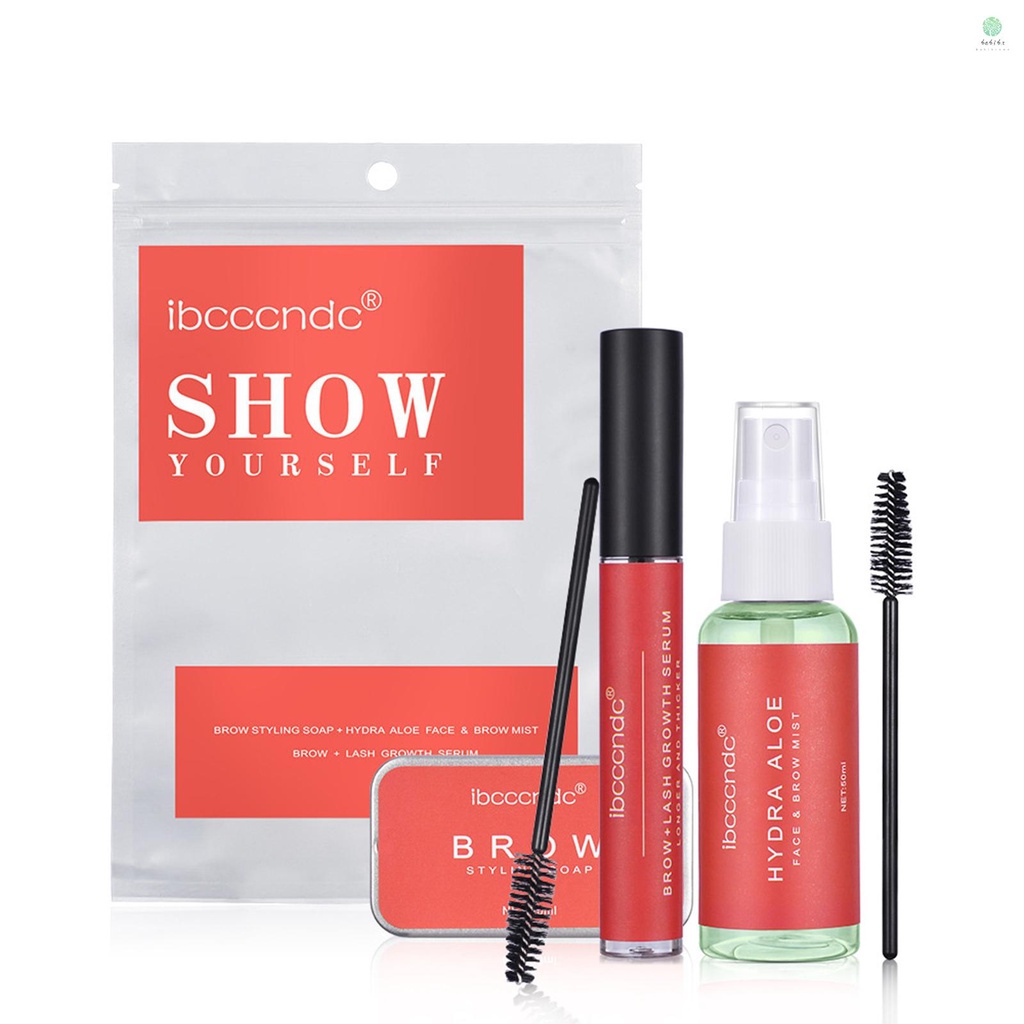 [B&B] ibcccndc Eyebrow Styling Cream Eyebrow Gel with Brush Colorless