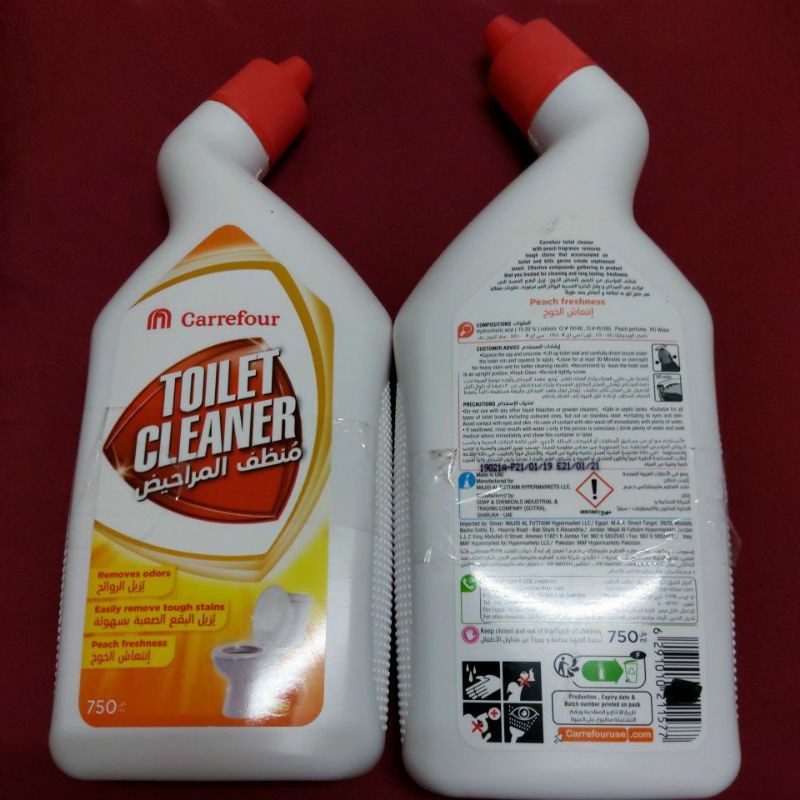 carrefour toilet cleaner 750ml (from dubai) Shopee Philippines
