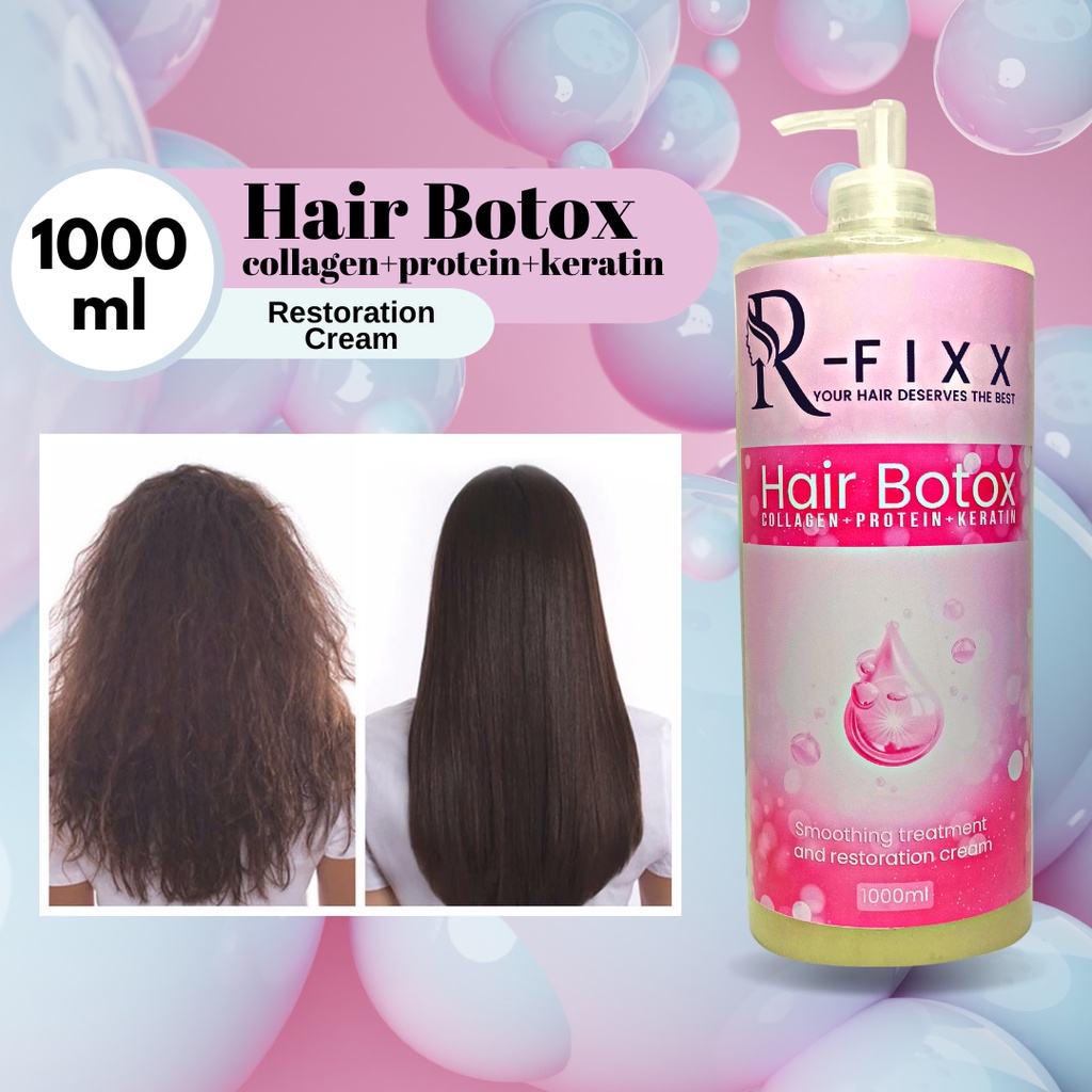HAIR BTX WITH COLLAGEN+PROTEIN+KERATIN 1000ML Shopee Philippines