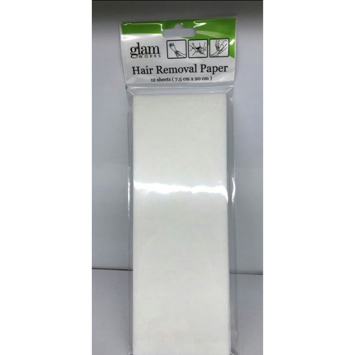 GlamWorks Facial Face Strip / Body Wax Strips Shopee Philippines