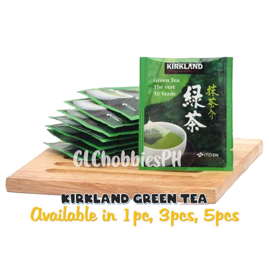 KIRKLAND Signature Green Tea 1, 5, 10 SACHET (Ito En Matcha Blend), 100