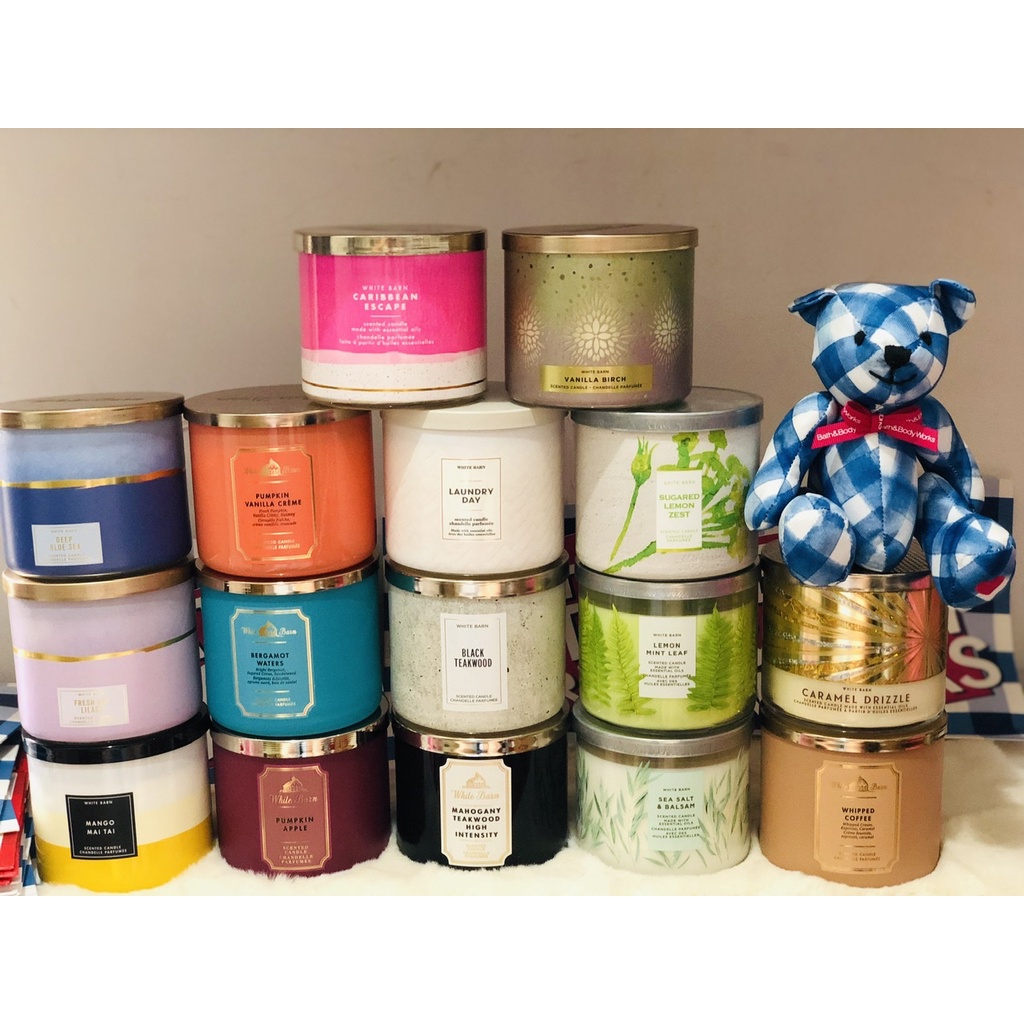 White Barn Candles from Bath & Body Works Shopee Philippines