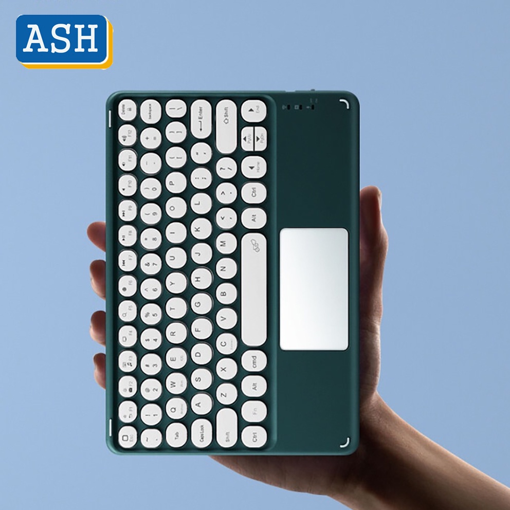 8 inch Mini Touch Bluetooth Keyboard Rechargeable Wireless