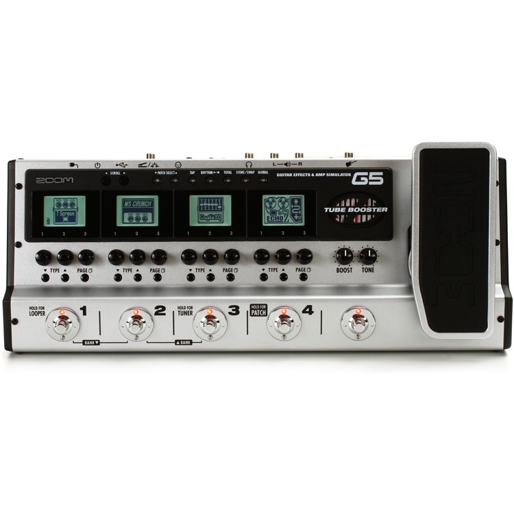 ZOOM G5 Guitar Effects & Amp Simulator (CLEARANCE SALE!!!) Shopee