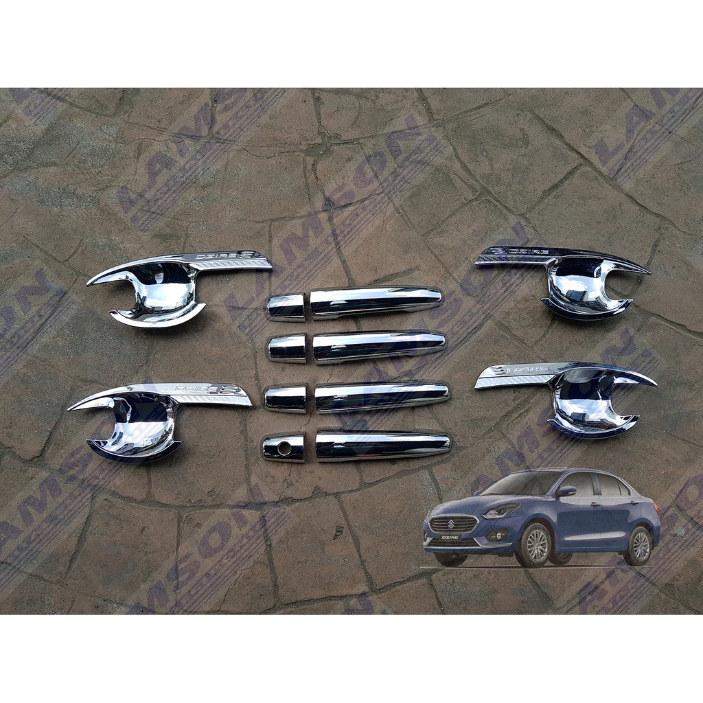 Suzuki Dzire 2019 2024 Door Handle and Door Bowl Chrome Shopee