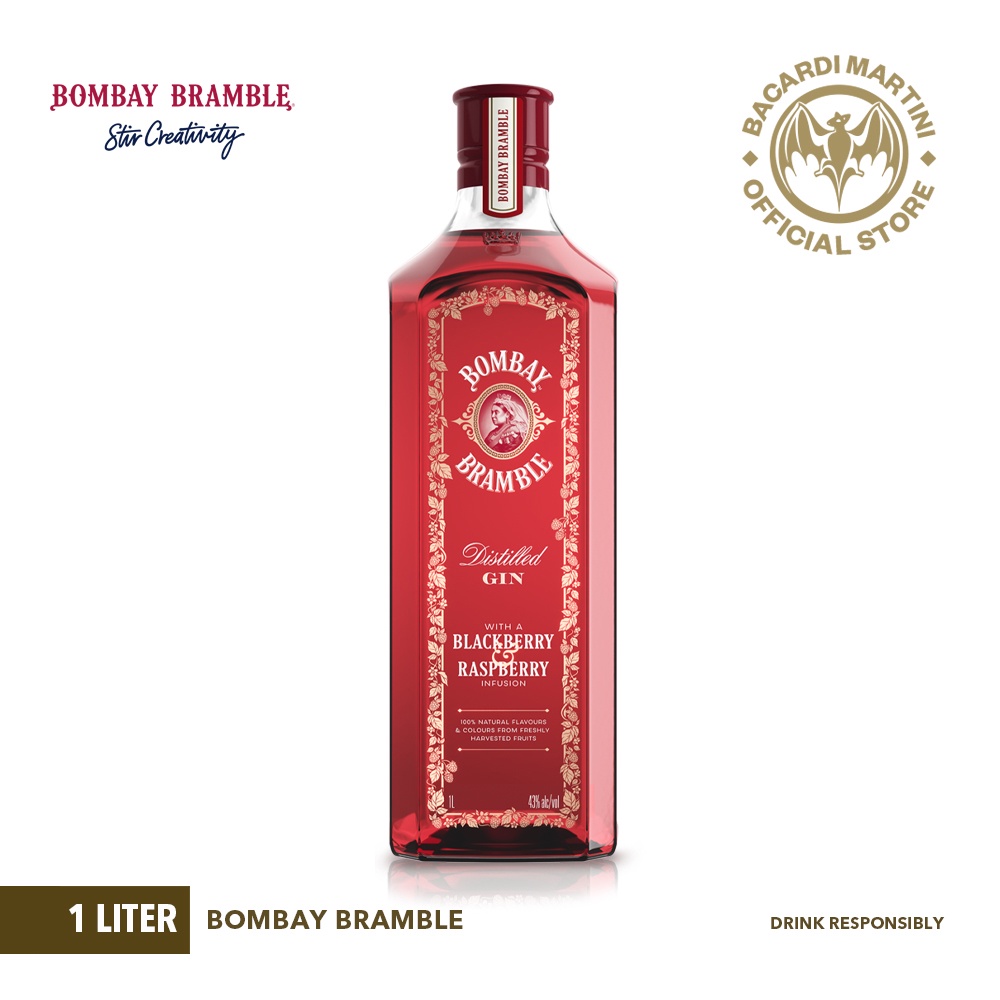 Bombay Bramble Gin 1 Liter Shopee Philippines
