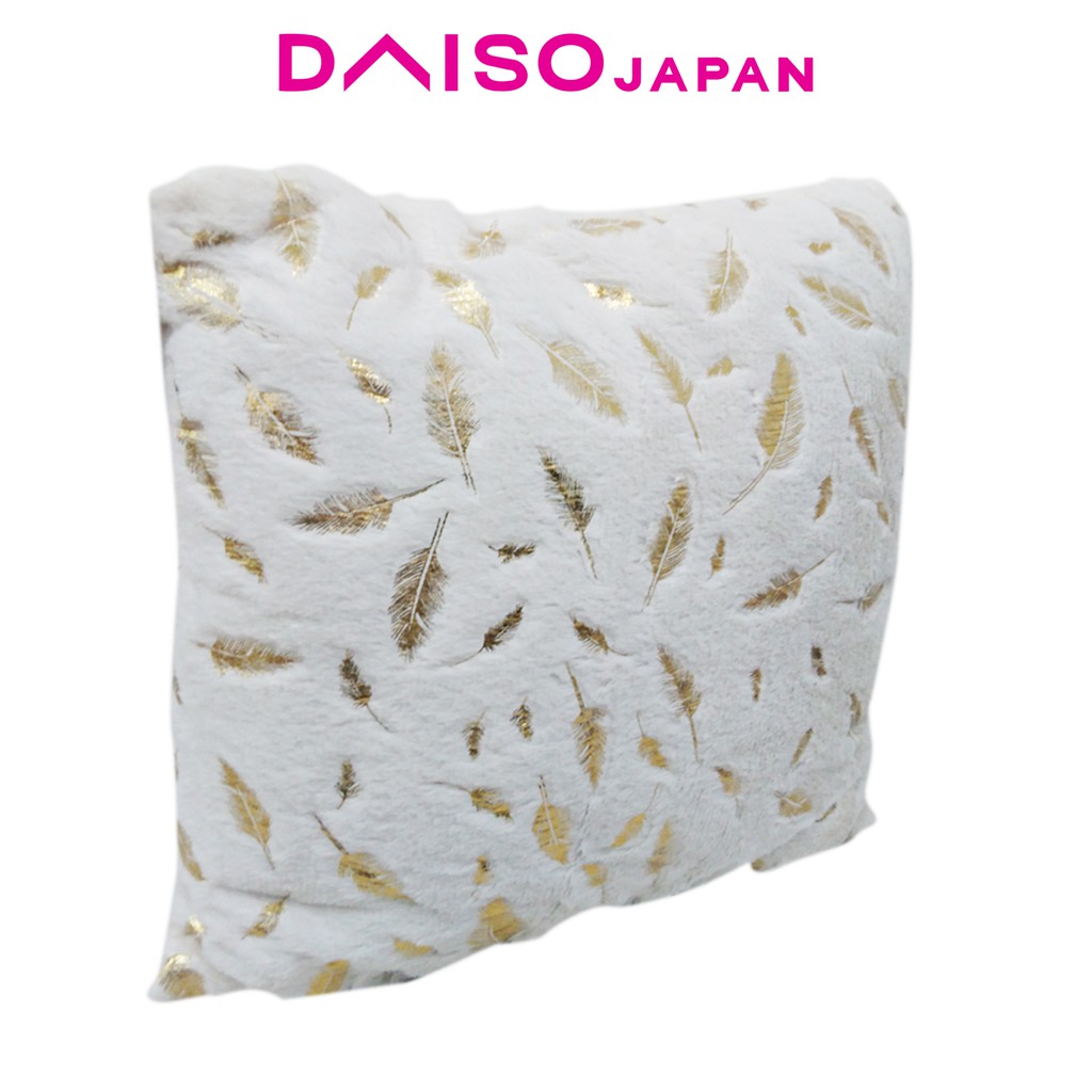 Daiso White & Gold Pillow Shopee Philippines
