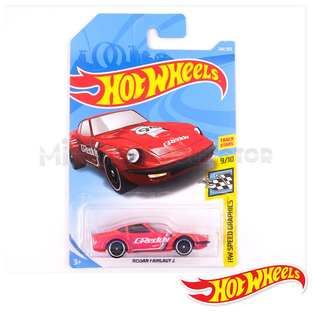 HOTWHEELS Nissan Fairlady Z Diecast Car (Red) Shopee Philippines