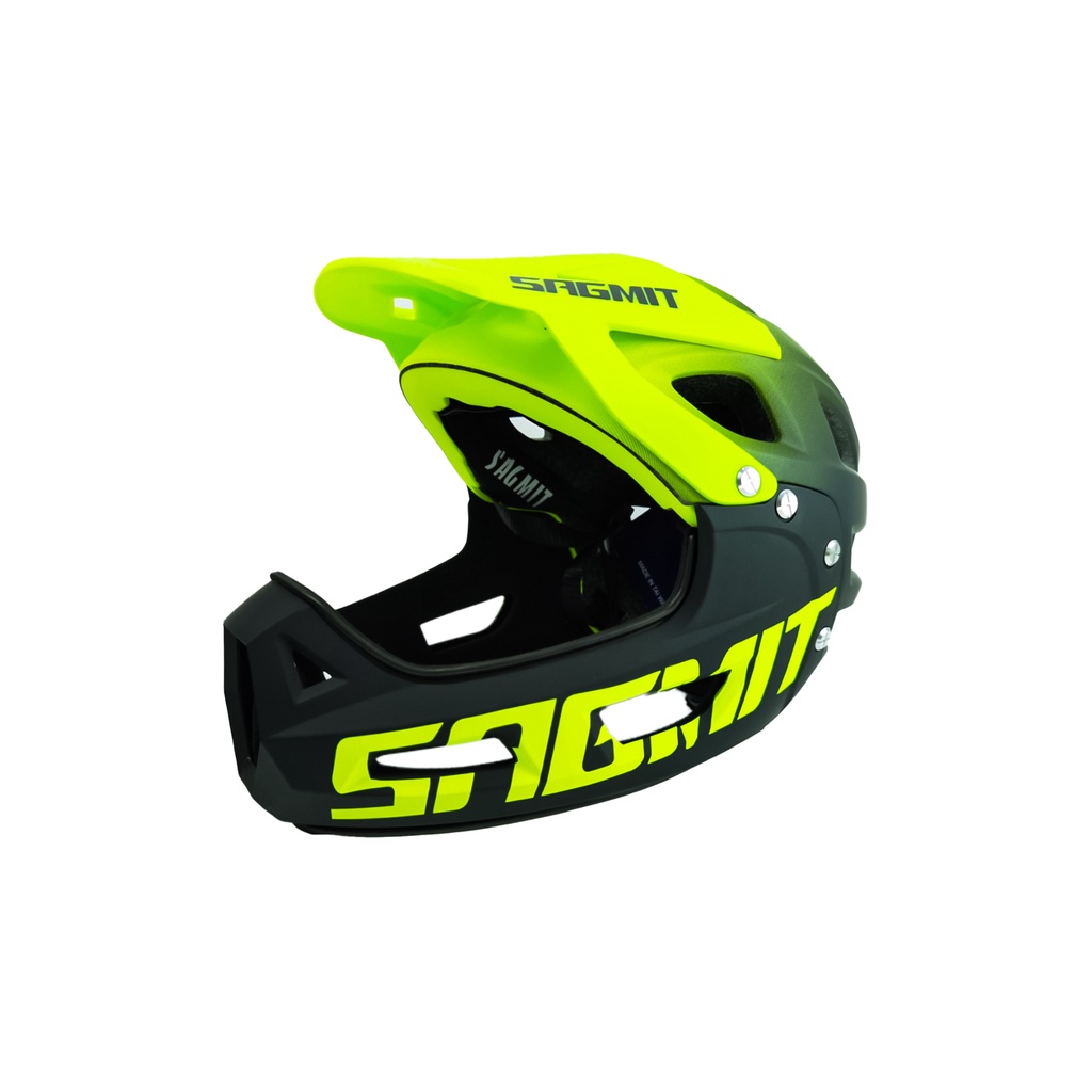 BKAT SAGMIT RSPRO Full Face Cycling Helmet w/ Detachable Chin Guard