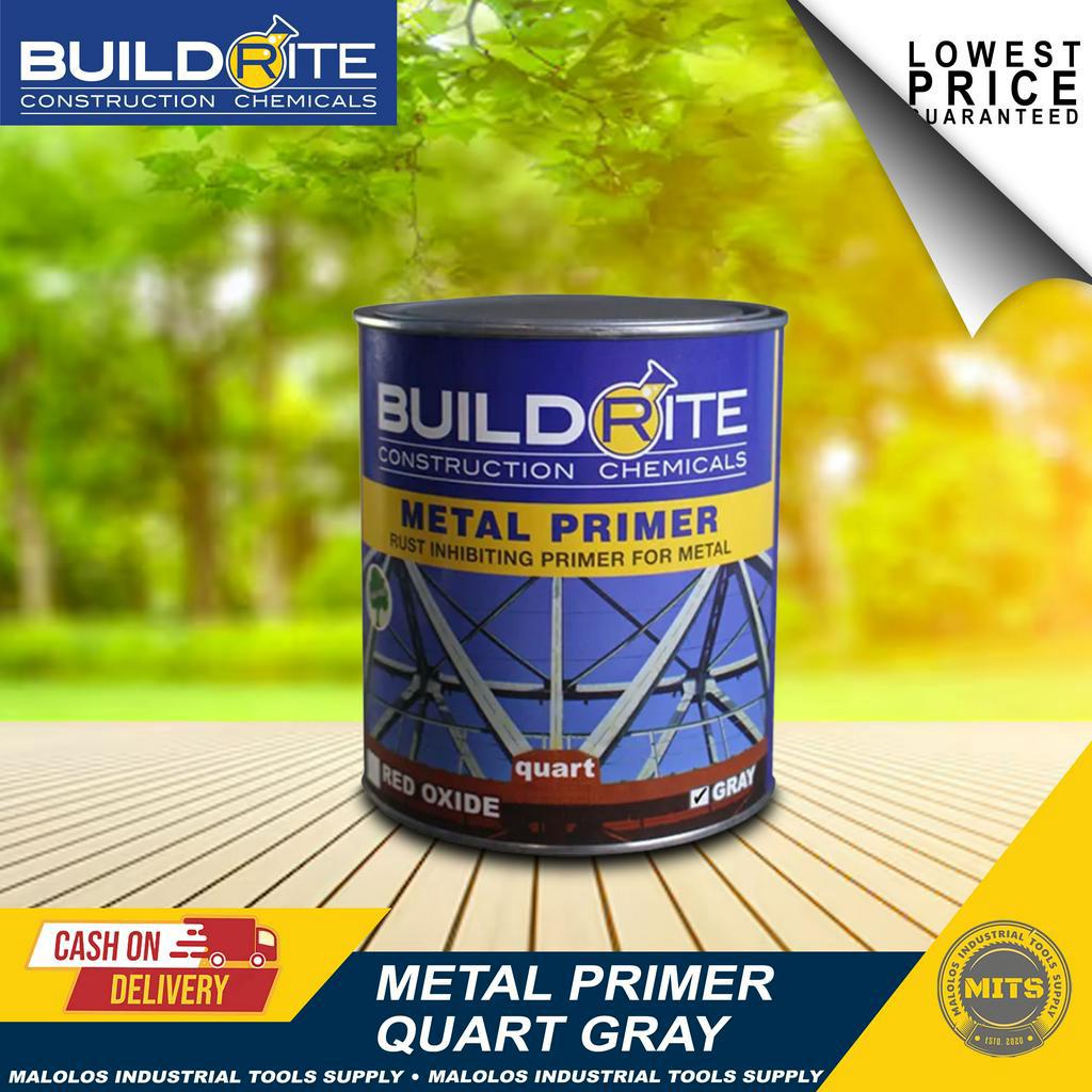 BUILDRITE METAL PRIMER GRAY QUART Shopee Philippines