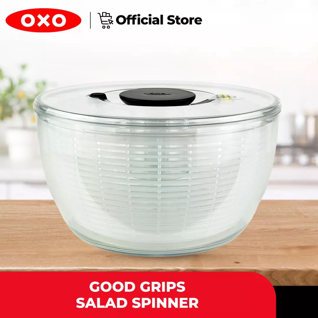 OXO Houseware Good Grips Salad Spinner Clear Shopee Philippines