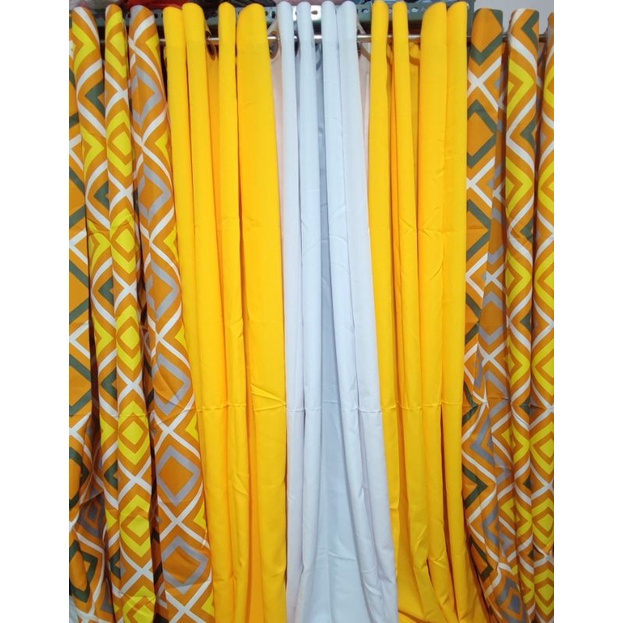 MB 8 Ring Curtain Makapal cretona kritona Shopee Philippines