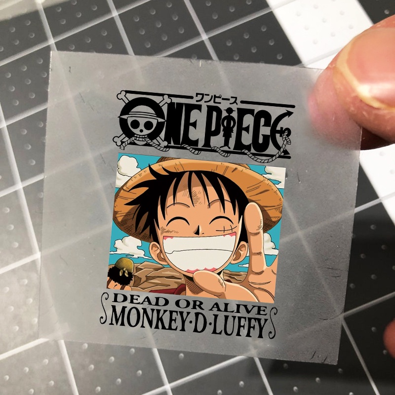 Japanese Anime Heat Transfer Stickers Cool Cartoon Print Heat Press