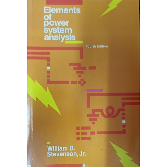 Elements of power system analysis by stevenson Shopee Philippines