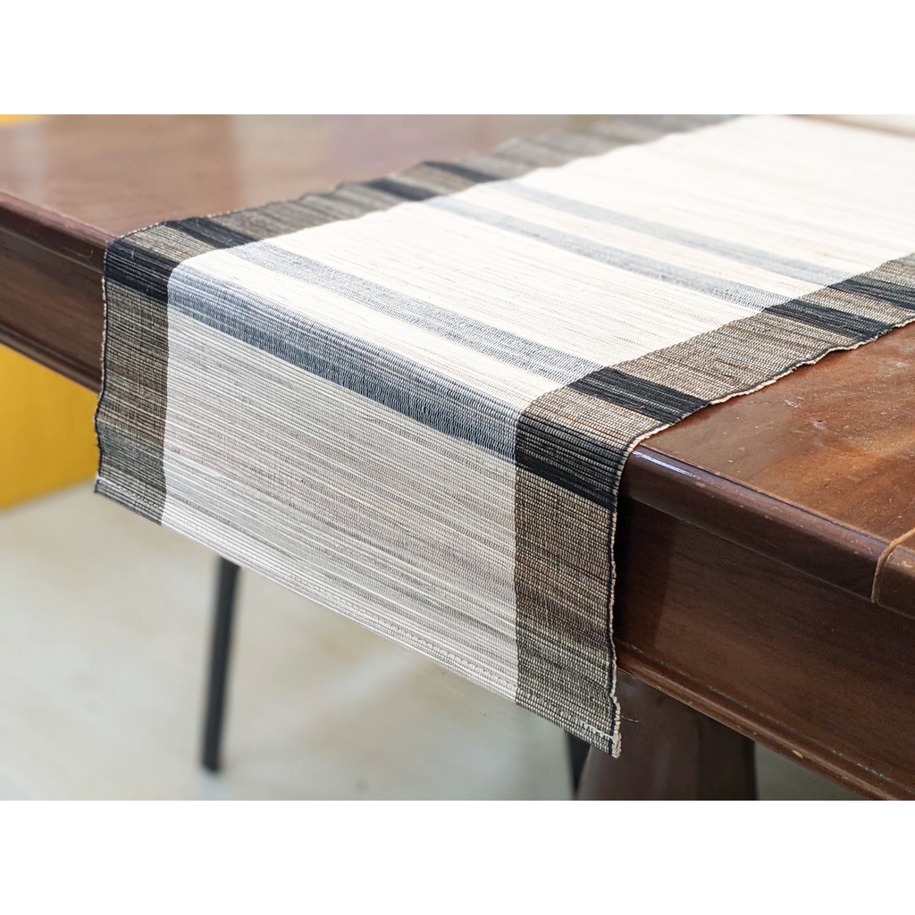 Handwoven Abaca Table Runner 13"x60" Shopee Philippines