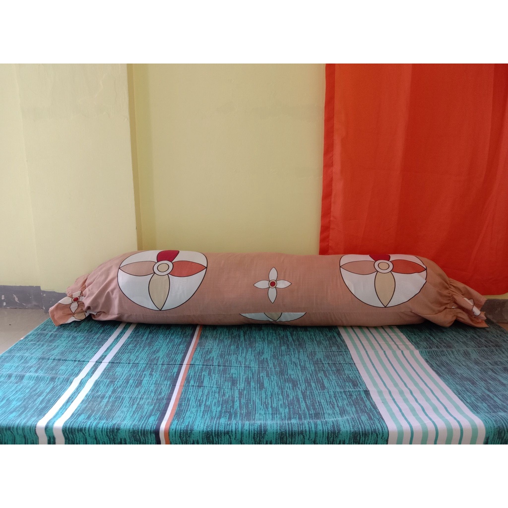 Hotdog Pillowcase/Bolster Case with Ruffles (RANDOM DESIGN/COLOR