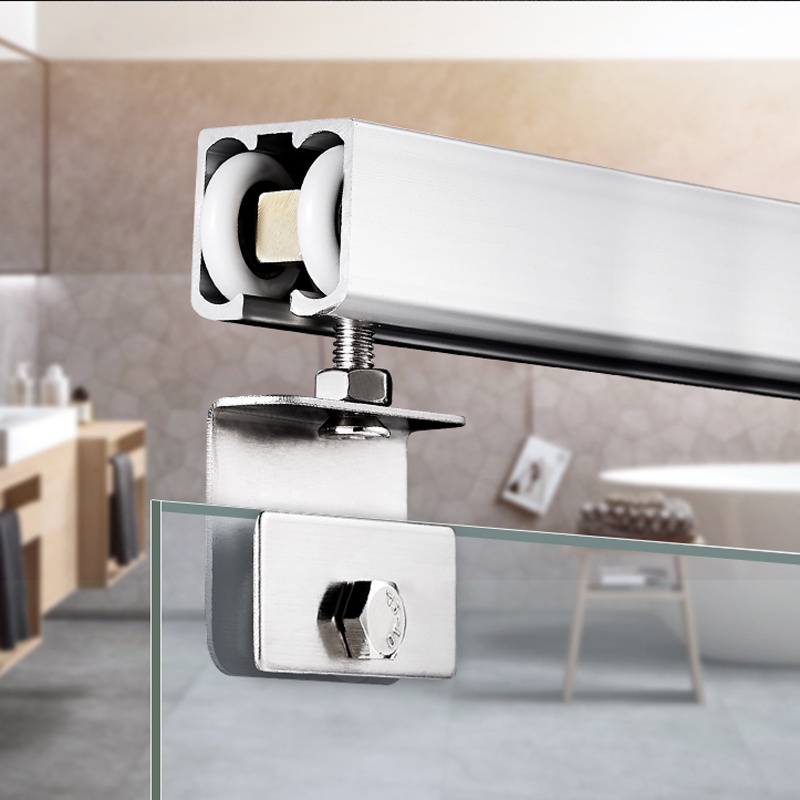 Bathroom Pulley Ready Stock Shower Room Pulley Bathroom Toilet Glass Sliding Door Hanging Wheel