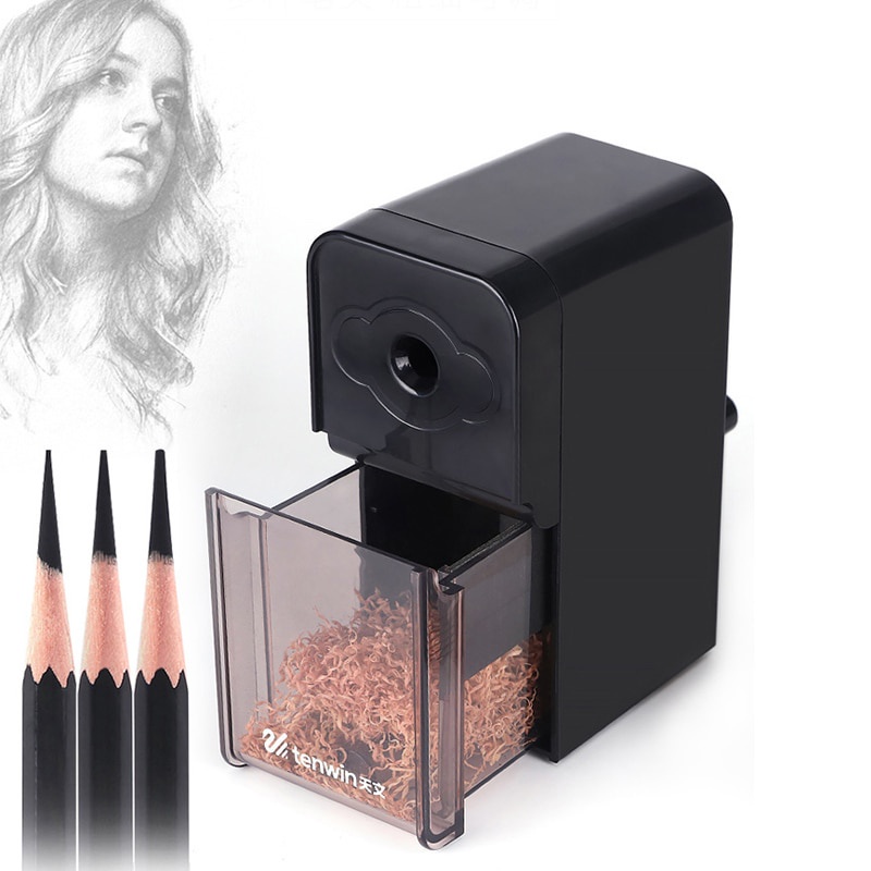 Angel Mark Tenwin Hand Crank Pencil Sharpener Mechanical Art Office