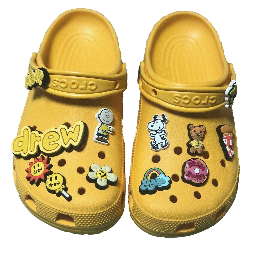 Drew house design Jibbitz crocs shoes accessories buckle Charms Clogs