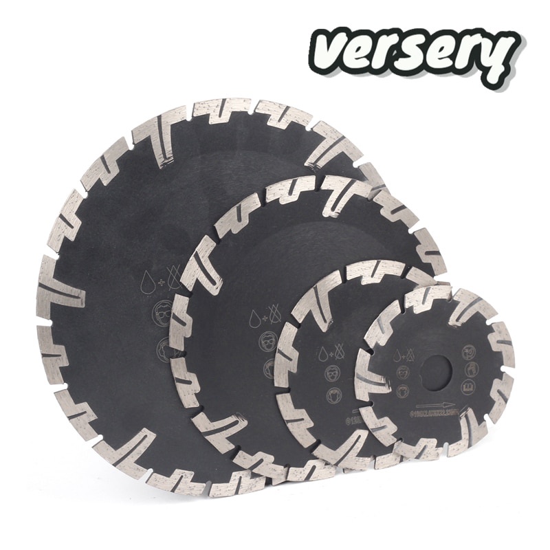 Versery 105/125/180/230mm Hot Pressed Turbo Diamond Cutting Disc