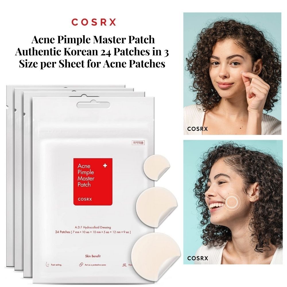 COSRX Acne Pimple Master Patch Authentic Korean 24 Patches in 3 Size