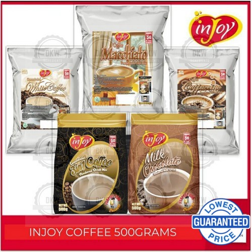 500g Injoy Vendo Coffee Hot Chocolate Cappuccino Macchiato White Cream of Chicken Bulalo