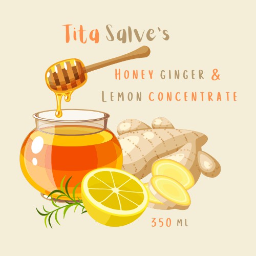 Tita Salve's Honey Lemon Ginger Concentrate 350 ml Shopee Philippines