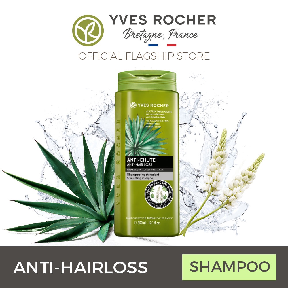 Anti Hair Loss Shampoo 300ml by YVES ROCHER (New) Shopee Philippines