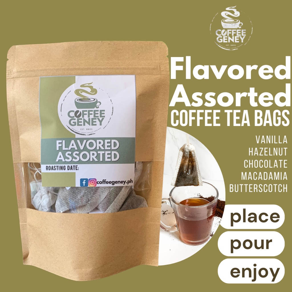 Flavored Assorted Coffee Tea Bags (10 Tea bags/ 20 Tea bags) Shopee Philippines