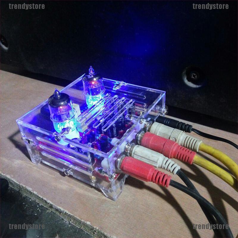 trendystore HiFi 6J1 Tube Preamplifier Amplifier Board Class A Pre Amp Crystal Shell kRwk