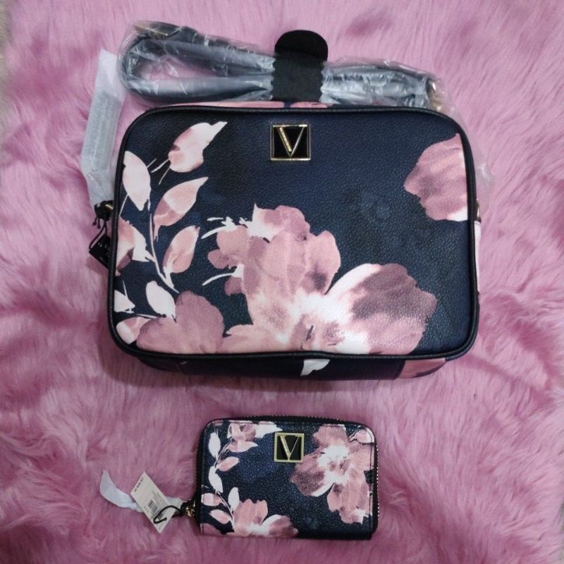 Victoria's Secret Sling Bag Floral print Shopee Philippines