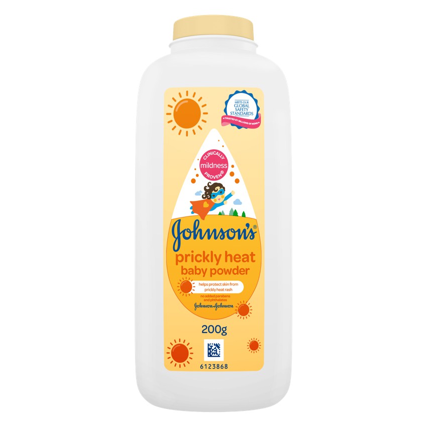Johnson's Prickly Heat Baby Powder 200G Shopee Philippines