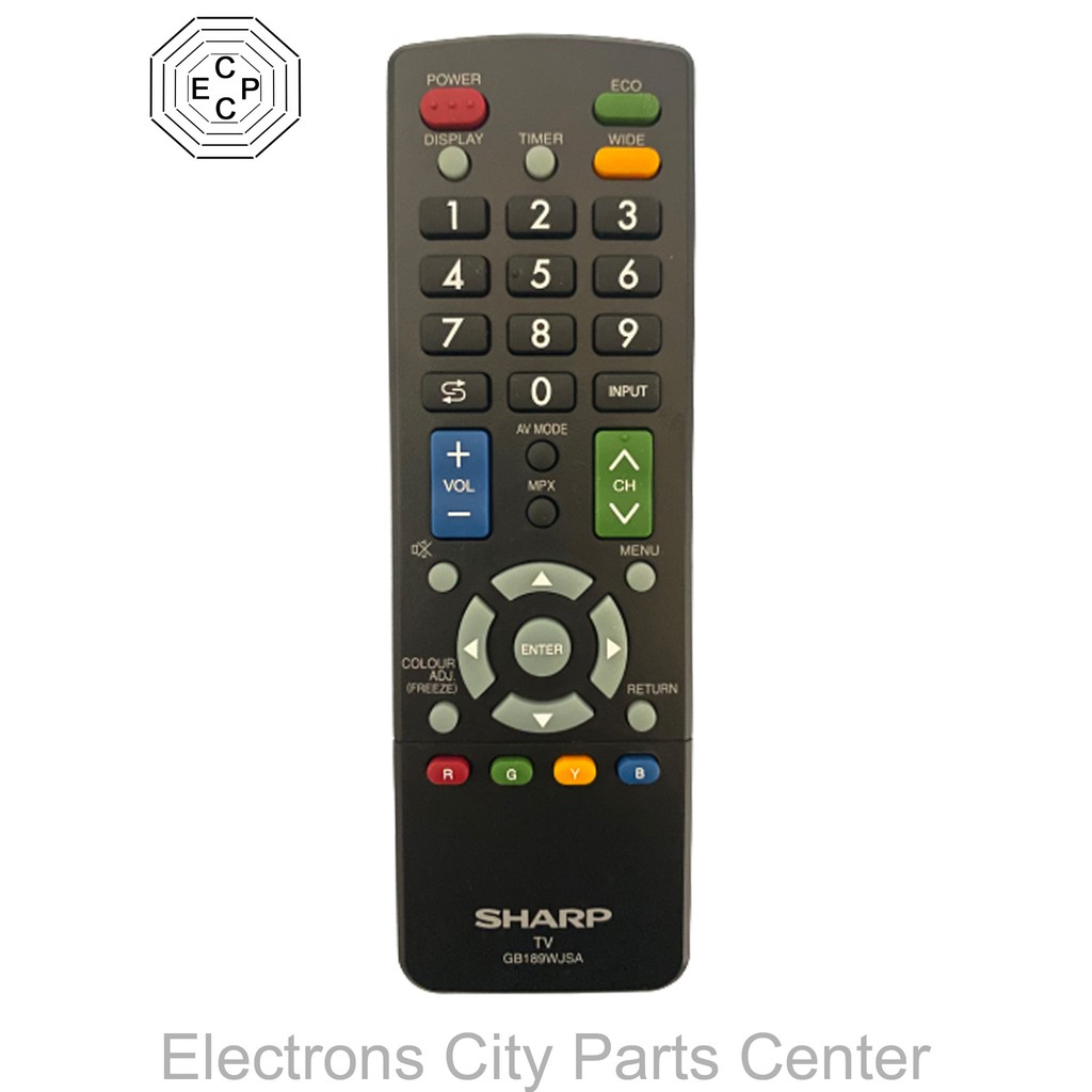 ORIGINAL SHARP LED LCD TV REMOTE CONTROL GB189WJSA Shopee Philippines