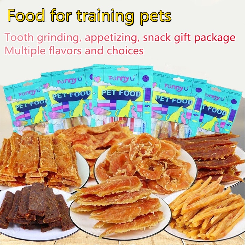 100g pet dog food chicken beef pet food dog food cat food training dog