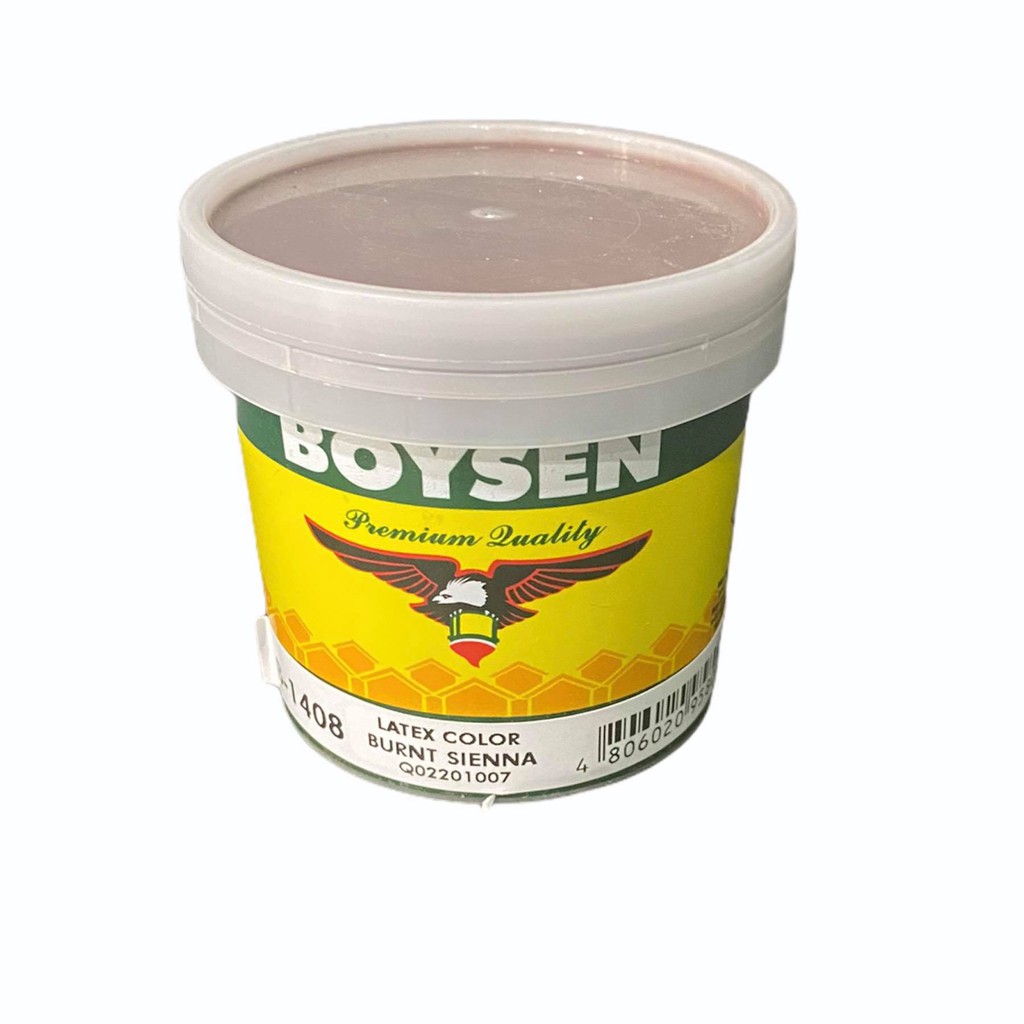 BOYSEN PAINT LATEX COLORS 1/4 LITER FOR CEMENT/ CONCRETE SURFACES