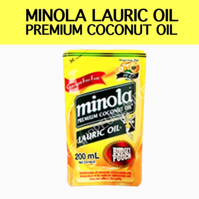 keto diet/low carb diet Minola Premium Coconut Oil Lauric Oil 200ml
