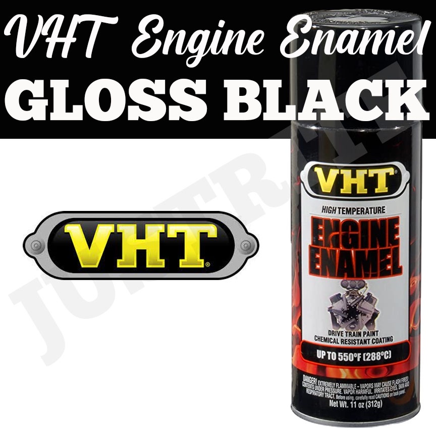 VHT Engine Enamel GLOSS BLACK Spray Paint Spraypaint | Shopee Philippines
