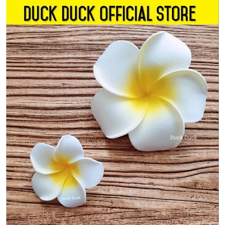 Artificial Plumeria Flower Shooting Props Simulation Frangipani (One