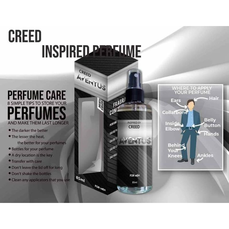 DON Creed for Men 85ml Oil Based Perfume Shopee Philippines