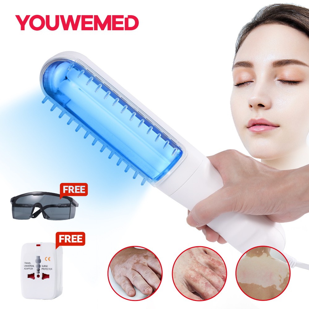 Handheld 311nm UVB Phototherapy Instrument UV light for Vitiligo