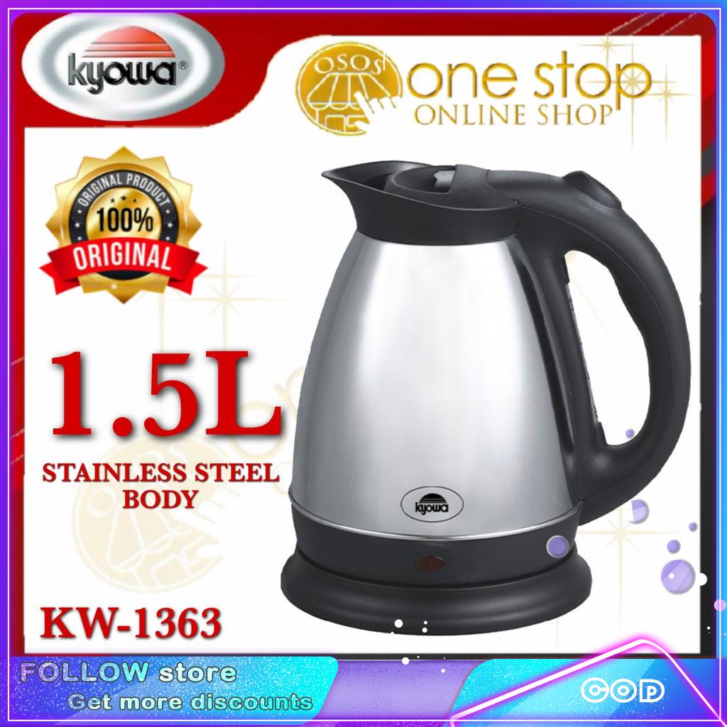 Kyowa Original Quick Boil Stainless Steel Electric Kettle Water Heater