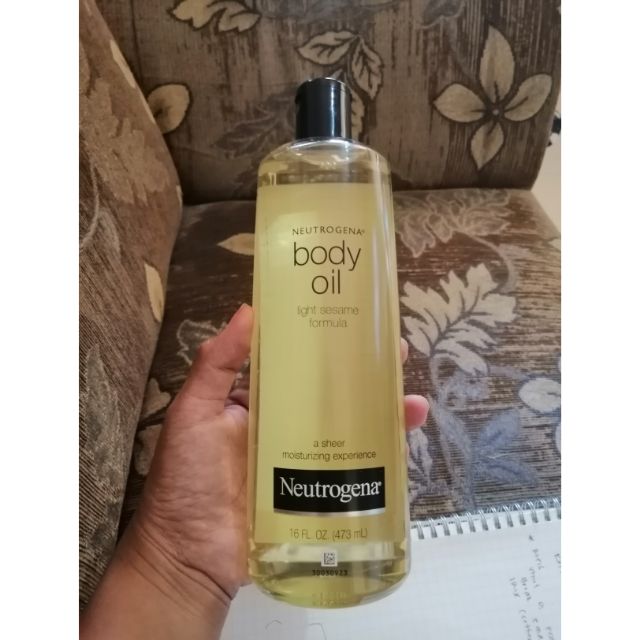 Neutrogena Lightweight Body Oil , Light Sesame Formula , Original