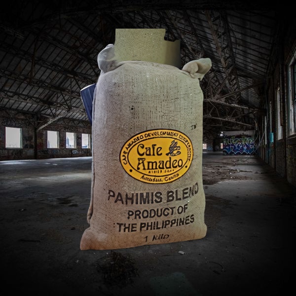 Cafe Amadeo Pahimis Blend in Jutebag (Coffee Beans or Ground available